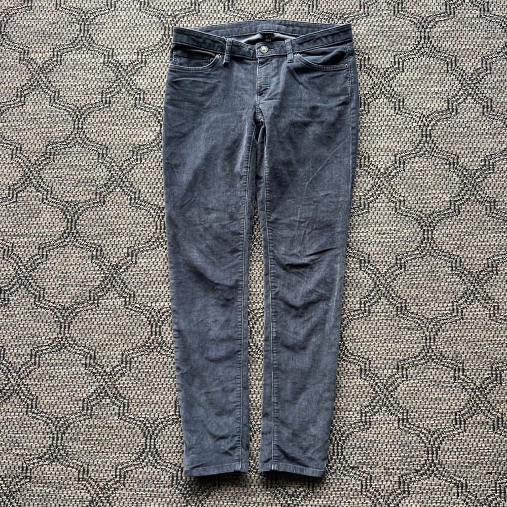 Patagonia Pants Womens 30 Navy Corduroy Slim Organic Cotton Mid Rise Gorpcore